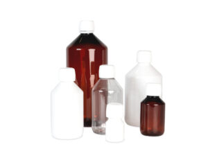 Transparante PET flessen - witte PET flessen - amberkleurige PET flessen