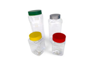 Vierkante PET potten